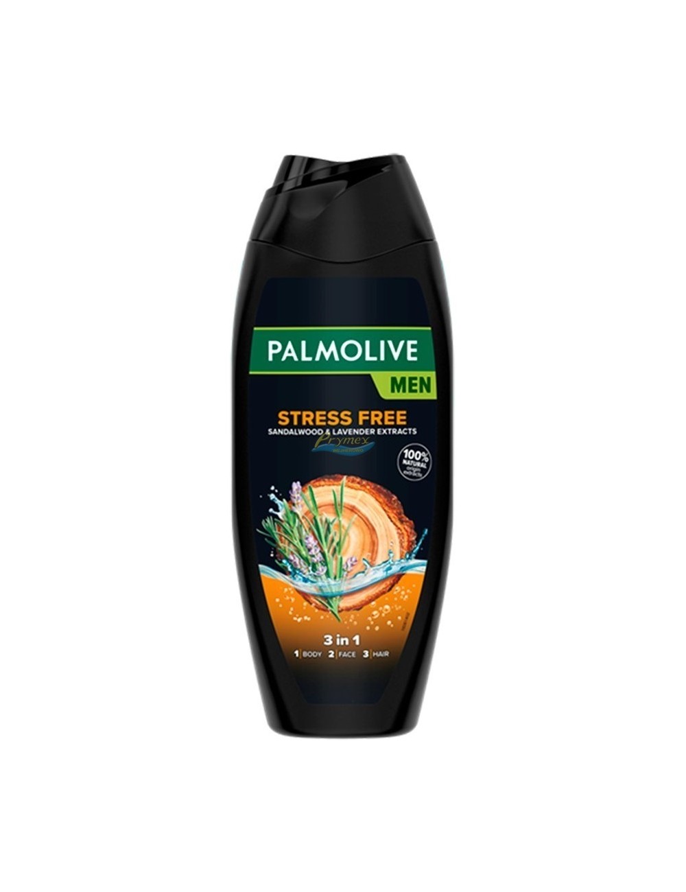 Palmolive Żel pod Prysznic dla Mężczyzn do Ciała, Twarzy i Włosów 3-w-1 Drzewo Sandałowe i Lawenda 500 ml