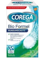 Corega Tabs Tabletki do Czyszczenia Protez Bio Formel 108 szt (DE)