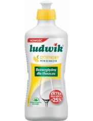 Ludwik Płyn do Mycia Naczyń Cytrynowy 450 ml