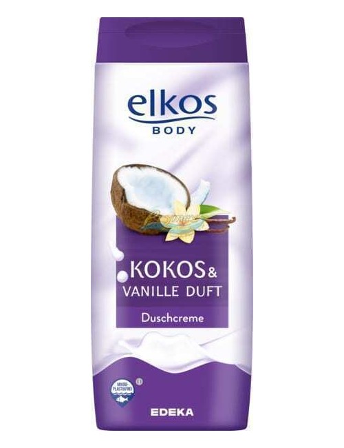 Elkos Żel pod Prysznic Kokos & Vanille Duft 300 ml (DE)