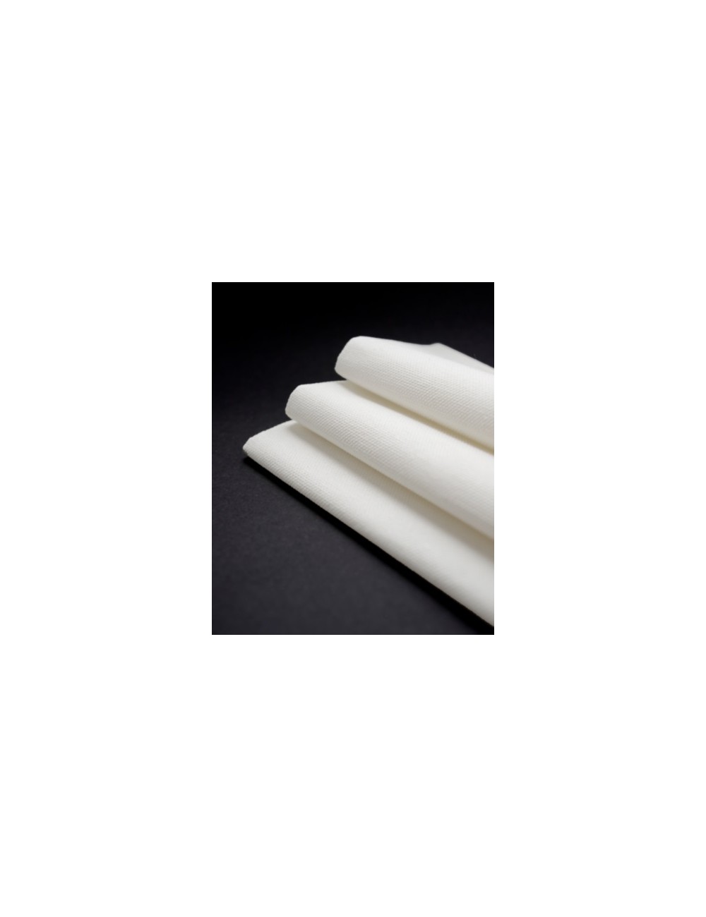 Serwetki Flizelinowe 1-Warstwowe Kolor Biały (40 x 40 cm) 50 szt