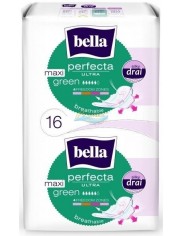 Bella Podpaski Higieniczne Ultracieńkie Perfecta Green Maxi 16 szt