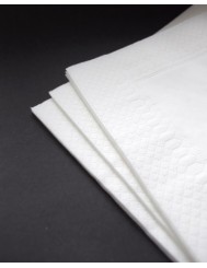 Serwetki Papierowe Białe Składane 2-Warstwowe Clarina (33x33 cm) 250 szt