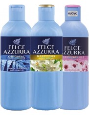 Felce Azzurra Żel do Mycia Ciała Original + Kwiat Japońskiej Wiśni + Narcyz Zestaw (3x 650 ml) (IT)