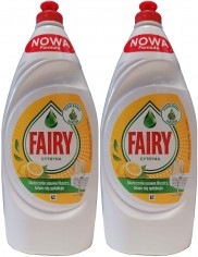 Fairy Płyn do Mycia Naczyń Cytryna (2 x 900 ml)