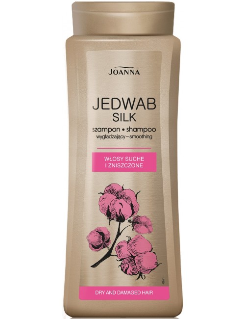 Joanna Silk Jedwab 400ml – szampon z keratyną do włosów suchych, zniszczonych, po zabiegach