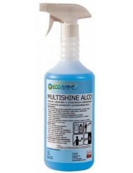 Eco Shine Preparat do Różnych Powierzchni z Alkoholem z Pompką Multishine Alco 1 L