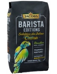 Jacobs Kawa Ziarnista Barista Crema Brasilien 1 kg (DE) 