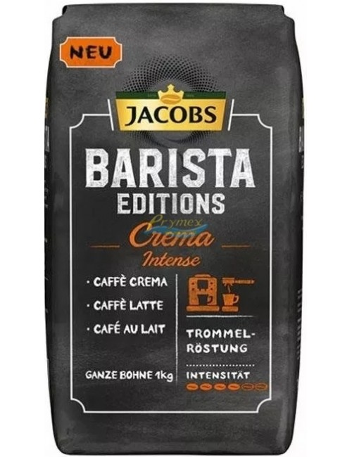 Jacobs Kawa Ziarnista Barista Crema Intense 1 kg (DE)