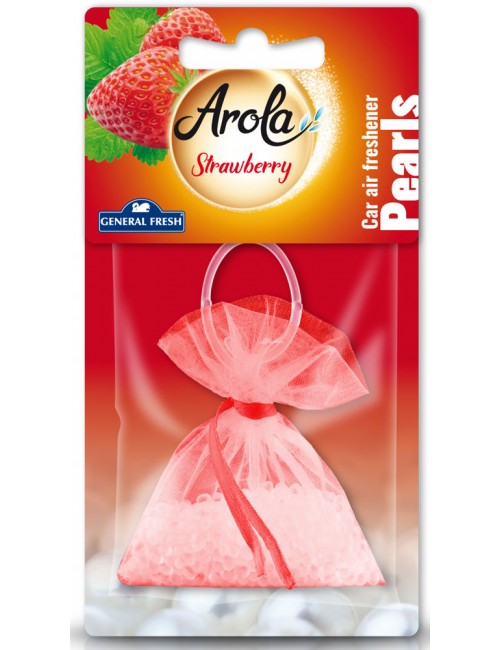General Fresh Car Perfume Pearls Strawberry Samochodowy Odświeżacz Powietrza o Truskawkowym Zapachu 20 g