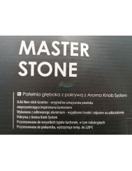Patelnia (28 cm, 3,5 L) z Pokrywą Głęboka Indukcyjna Nieprzywierająca Master Stone Ambition 1 szt