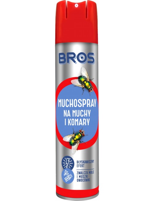 Bros Mucho Spray 400ml – aerozolowy preparat owadobójczy