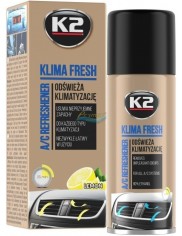 K2 Środek do Odświeżania Klimatyzacji Samochodowej Spray Cytryna Klima Fresh 150 ml