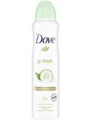 Dove Antyperspirant Spray dla Kobiet Ogórek i Zielona Herbata 48h Go Fresh 150 ml (UK)