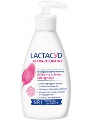 Lactacyd Emulsja do Higieny Intymnej dla Kobiet do Skóry Wrażliwej Ultra-Delikatna z Pompką 200 ml