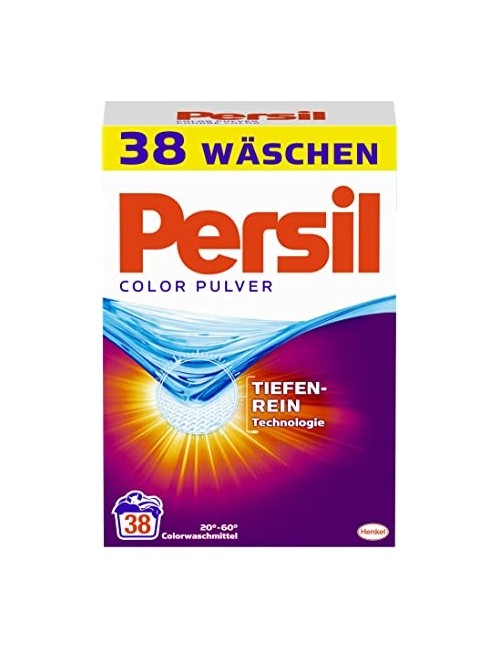 Persil Proszek do Prania Tkanin Kolorowych 2,47kg (38 prań) (DE)