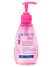 Lactacyd Girl Żel do Higieny Intymnej do Delikatnej i Wrażliwej Skóry dla Dziewczynek od 3 roku życia 200 ml