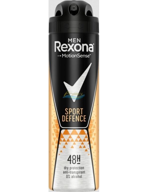 Rexona Antyperspirant Spray dla Mężczyzn 48h Sport Defence 150 ml (DE)
