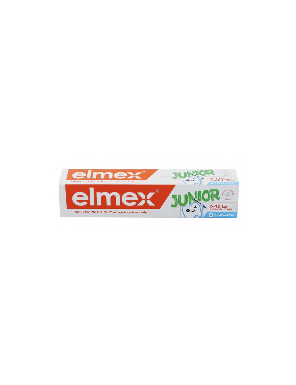 Elmex Junior 6-12 lat 75ml – pasta do zębów dla dzieci