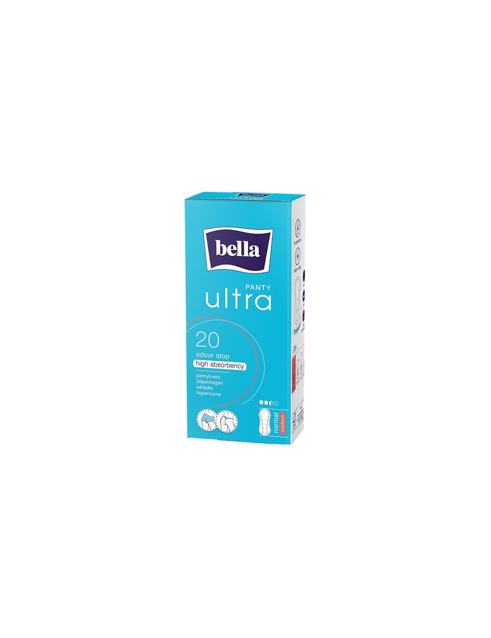 Bella Wkładki Higieniczne Ultracienkie z Wkładem Chłonnym Normal Mixfrom Panty Ultra 20szt