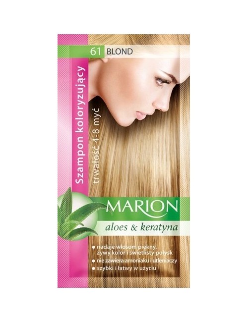 Marion Szampon Koloryzujący 61 Blond Saszetka