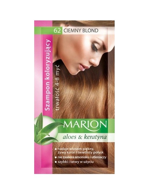 Marion Szampon Koloryzujący 62 Ciemny Blond Saszetka