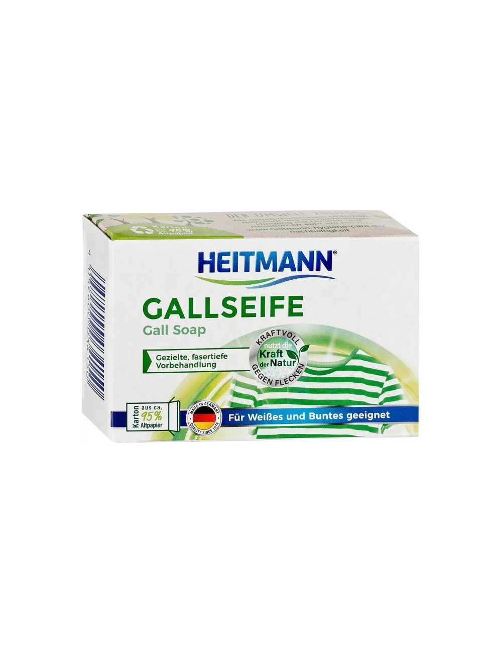 Heitmann Gallseife Niemieckie Mydełko na Plamy 100 g