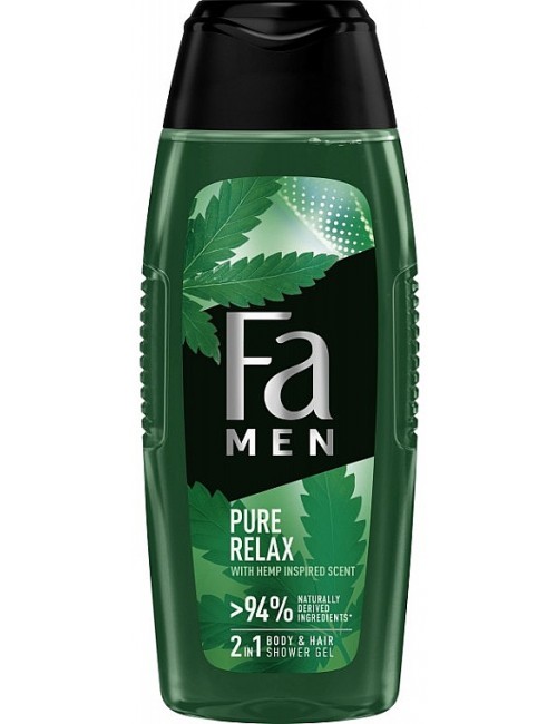 Fa Men Pure Relax Żel pod Prysznic dla Mężczyzn do Włosów i Ciała 250 ml