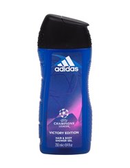 Adidas Żel pod Prysznic do Mycia Ciała i Włosów dla Mężczyzn Champions League Victory Edition 250 ml 
