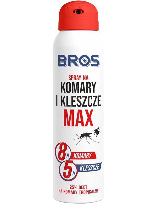Bros Max Spray na Komary i Kleszcze 90 ml