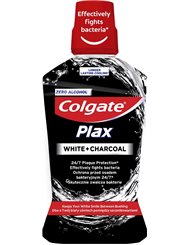 Colgate Płyn do Płukania Jamy Ustnej Plax White + Charcoal 500 ml