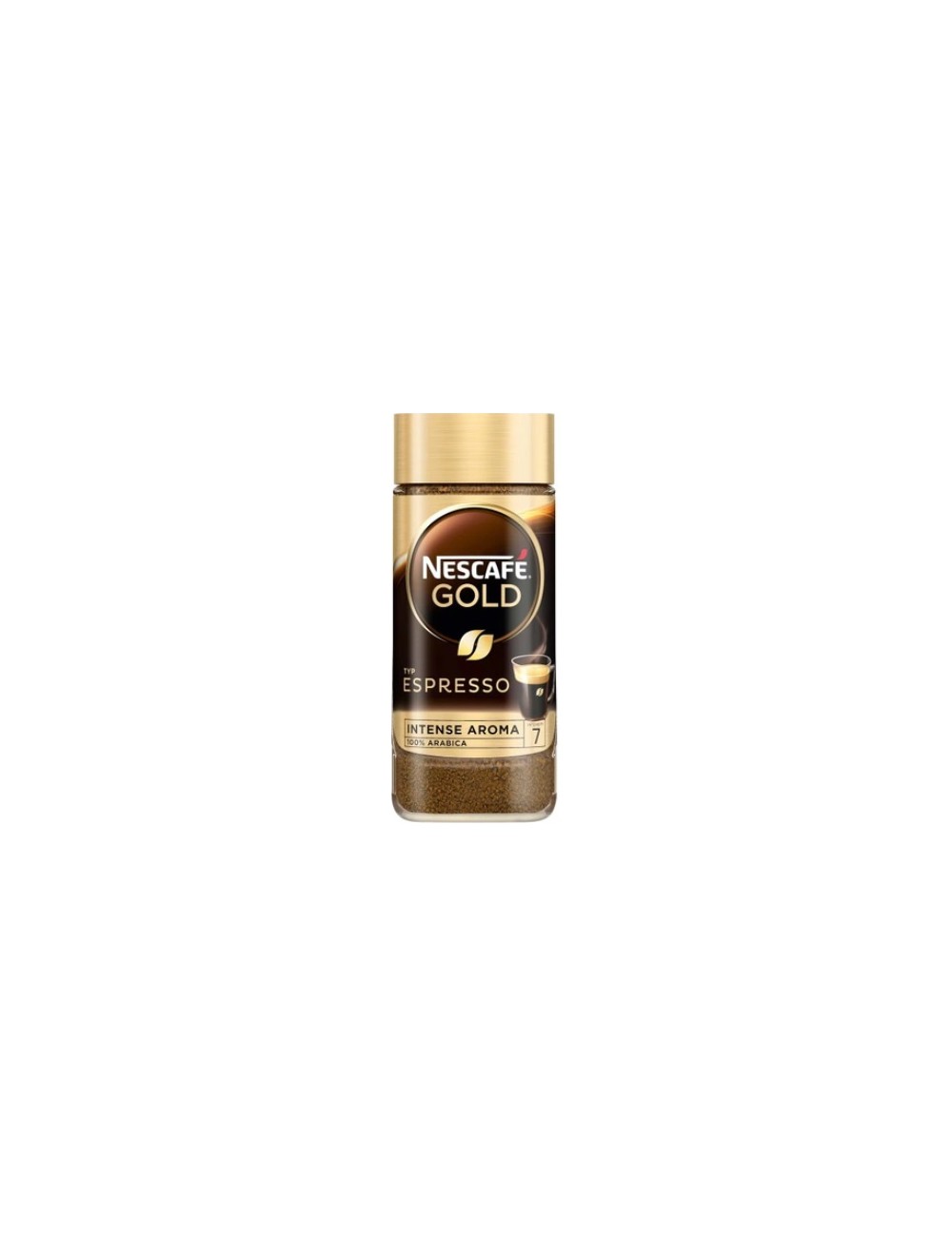 Nescafe Kawa Rozpuszczalna w Słoiku Arabika Gold Espresso Original Intense Aroma 100 g
