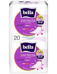 Bella Podpaski Ultracienkie o Delikatnym Zapachu Violet Perfecta Ultra 20 szt