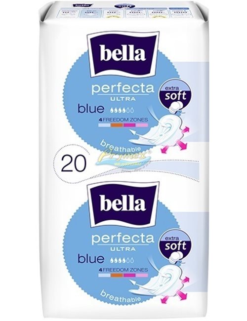 Bella Podpaski Ultracienkie Blue Perfecta Ultra 20 szt