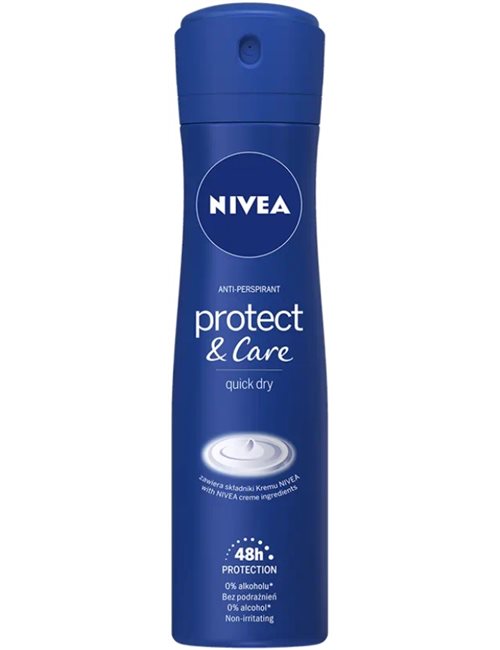Nivea Antyperspirant Spray dla Kobiet 48h Protect & Care 150 ml