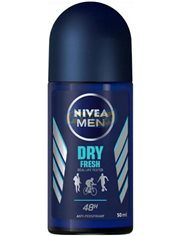 Nivea Antyperspirant Kulka dla Mężczyzn Antybakteryjny 48h Dry Fresh 50 ml