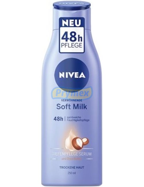 Nivea Balsam do Ciała dla Suchej Skóry z Masłem Shea Soft Milk 250 ml (DE)