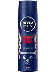 Nivea Antyperspirant Spray dla Mężczyzn 48h Dry Impact 150 ml (DE)