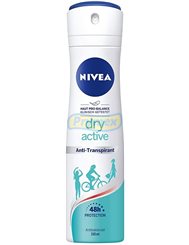 Nivea Antyperspirant Spray dla Kobiet Antybakteryjny Dry Active 150 ml (DE)