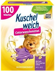 Kuschelweich Proszek do Prania Tkanin Kolorowych Glucksmoment 5,5 kg (100 prań) (DE)
