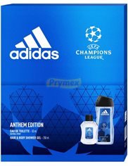 Adidas Zestaw dla Mężczyzn Champions League – Woda Toaletowa 50 ml + Żel pod Prysznic 250 ml