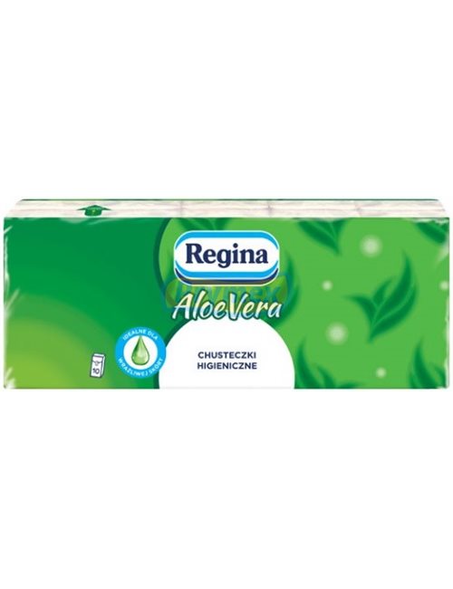 Regina Delicatis Chusteczki Higieniczne Z Balsamem Aloe Vera 10x9