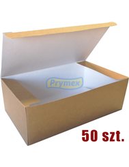 Pudełka na Kurczaka Duże (21,5x12x7,5 cm) Clarina 50 szt 