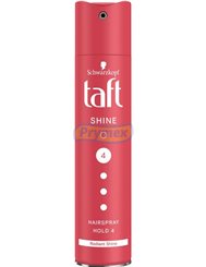 Taft Shine Ultra Strong 4 Intensywny Blask i Lśniące Wykończenie Supermocny Lakier do Włosów 250 ml