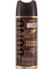 Bond Dezodorant Spray dla Mężczyzn Perfumowany Antybakteryjny Whisky 150 ml