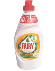 Fairy Płyn do Mycia Naczyń Pomarańcza z Trawą Cytrynową Clean & Fresh 450 ml