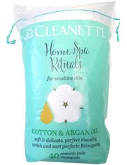 Cleanette Płatki Kosmetyczne Cotton & Argan Oil 40 szt