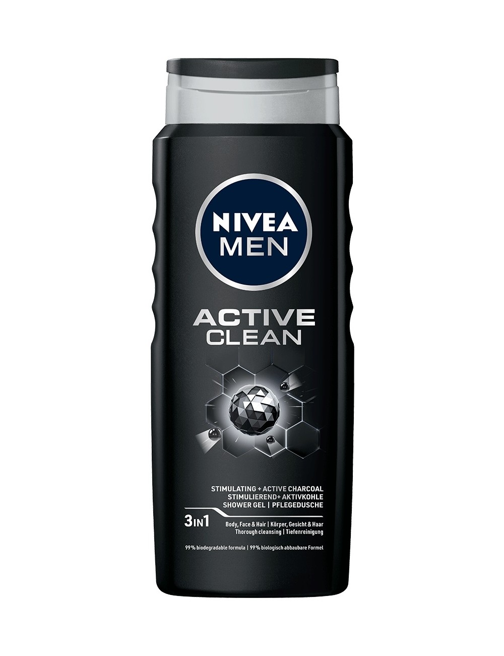Nivea Men Active Clean Żel pod Prysznic dla Mężczyzn 500 ml