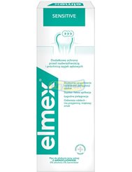 Elmex Płyn do Płukania Jamy Ustnej z Aminofluorkiem, bez Alkoholu Sensitive 400 ml (NL)