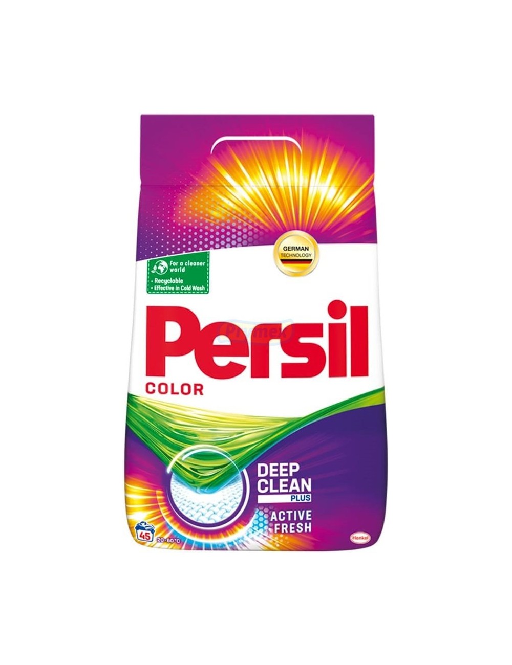 Persil Proszek do Prania Tkanin Kolorowych Active Fresh Plus 2,925 kg (45 prań)